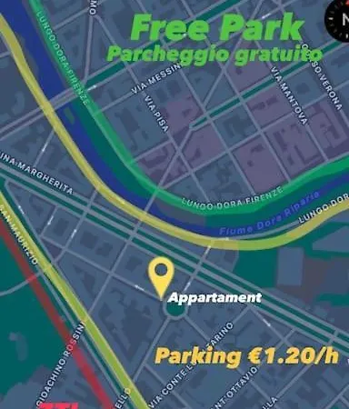 90m2 - Downtown - 6 Guest - Mole Antonelliana Appartement