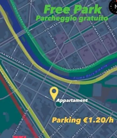 90m2 - Downtown - 6 Guest - Mole Antonelliana Apartment