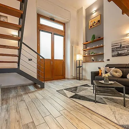 90m2 - Downtown - 6 Guest - Mole Antonelliana شقة